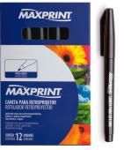 Caneta Para CD/DVD Preto (unidade) - Maxprint