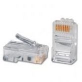 Conector RJ-45 Macho Cat 5e - Multitoc.