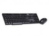 Kit Teclado e Mouse Optico Sem Fio (Wireless) K-W600BK - C3T